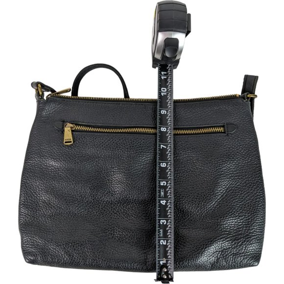Fossil Kinley Large Crossbody Purse Handbag in Black Leather - Picture 11 of 16